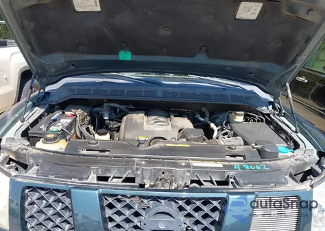 2004 Nissan Pathfinder Armada Se from USA, damaged, VIN 5N1AA08A64N728621